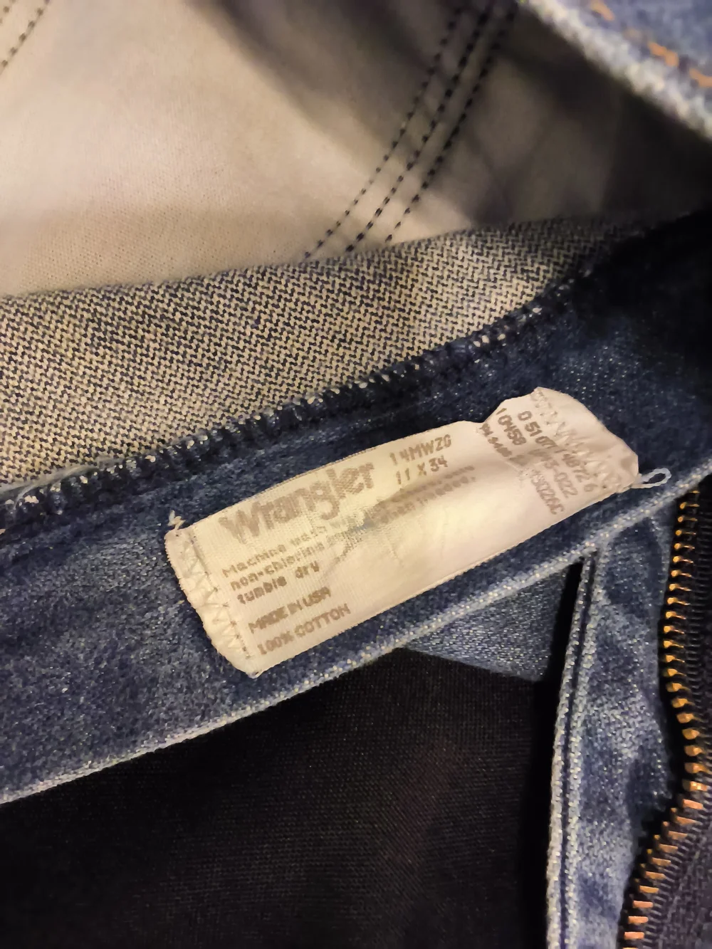 Vintage Women's Wranglers - 11 x 34 Made in USA